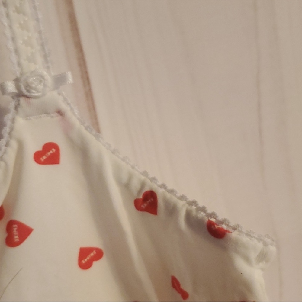 NWT SKIMS VALENTINE EDITION FITS EVERYBODY PICOT TRIM CROPPED CAMI | LARGE - Picture 12 of 15